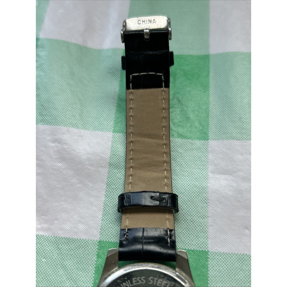 Accutime Silver Tone Easy Read Military Time Women’s Quartz Watch - Picture 6 of 8